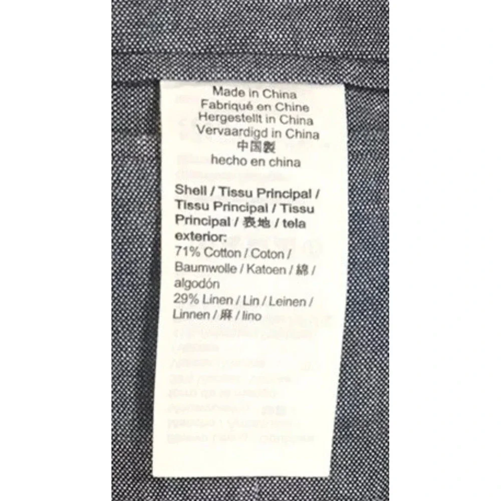 J Crew Ludlow Mens Suit jacket Blazer Baird McNutt Irish Linen Blend 48R
